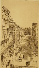 Original etching print 'St