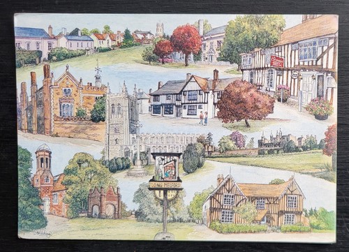 Vintage postcard unused - vintage,