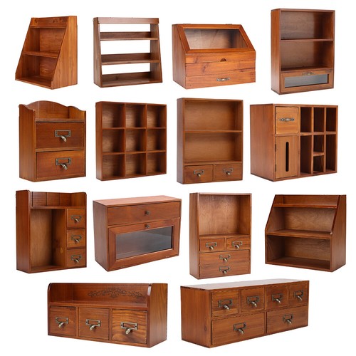 Small wooden storage cabinet - small,