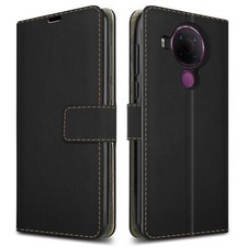 For Nokia 5.4 Case Leather