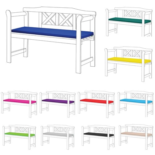 Seater garden bench cushion - bench,