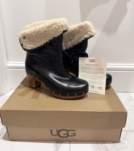 Ugg lynnea black - ugg, leather