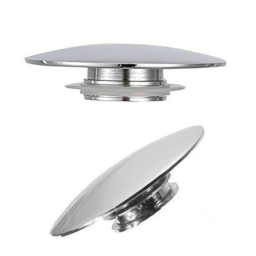 Basin waste sink plug silver - waste,