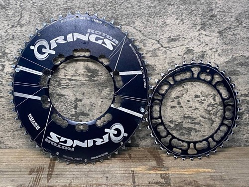 Rotor rings oval chainring - q-rings,
