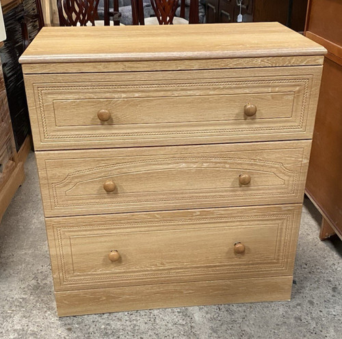 Three drawer chest drawers - three,
