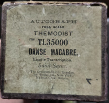 DANSE MACABRE Autograph Full Scale Themodist TL35000 Player Piano / Pianola Roll