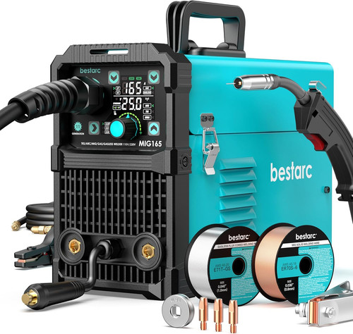 165a mig welder 110v - mig, 4