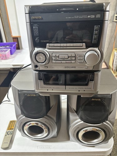 Aiwa player cassette - player, tape