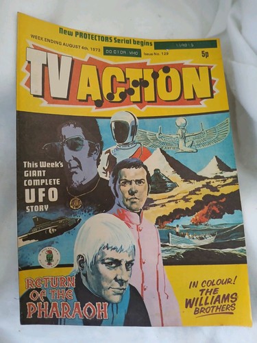 Action comic magazine 4th - tv,