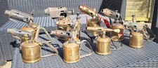 9Vintage Tools Blow Lamp/Torch Job L 4SIEVERT 2PRIMUS 2BRITISH MONITOR 1unknown 
