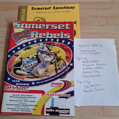 Somerset rebels speedway - somerset,
