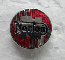 Vintage Norton Enamel Badge