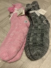 2 PAIR LADIES LOUNGE SOCKS