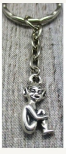 Lucky cornish pixie key ring - cornish,