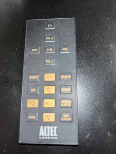 Altec lansing remote control - lansing,
