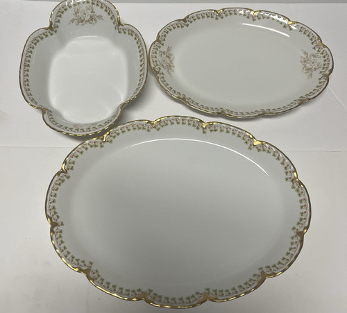 Haviland clover leaf - clover, serving