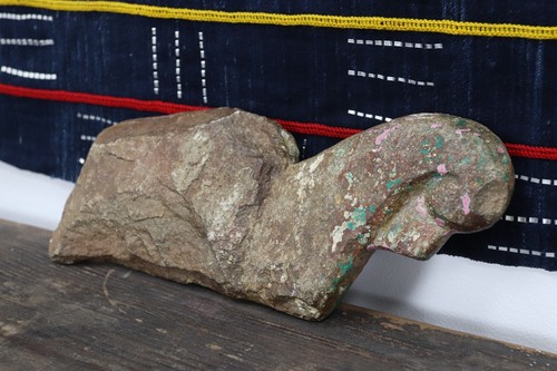Indian stone peacock - peacock, turban