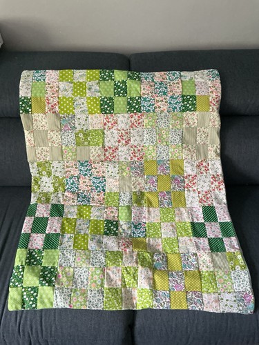 Patchwork lap blanket - patchwork,