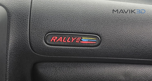 Peugeot 106 rallye dash badge - 106,