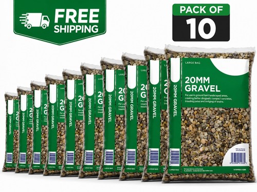 20mm gravel bags pack - bags, 10