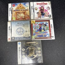 Job Lot of  5 Assorted Nintendo DS 3DS Games 