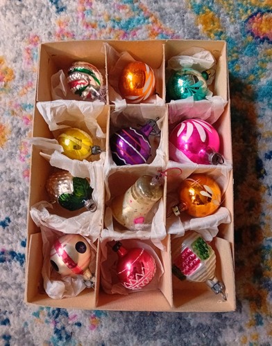12x vintage mercury glass - 12x,