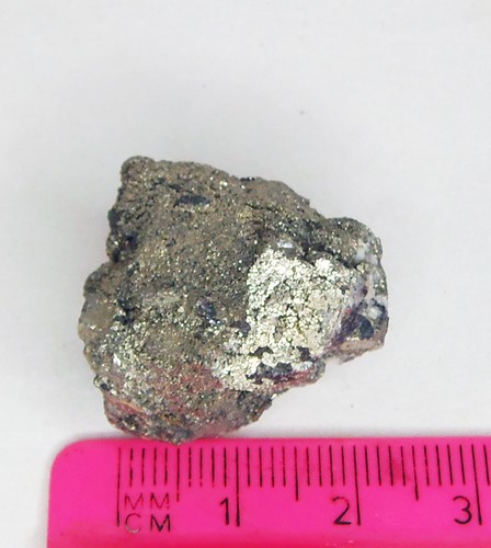 Natural iron pyrite - pyrite, crystal