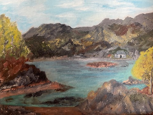 Highland loch mountain - loch,