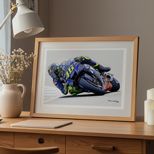 Valentino rossi super - super, bike