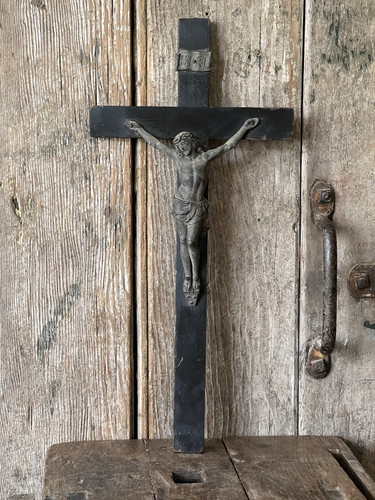 Antique french large ebony - french,