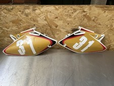 Honda CRF450R 02-04 Side Panels Pair Number Boards Genuine Honda Original Fit