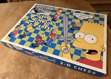 The Simpsons 3D Chess Set with