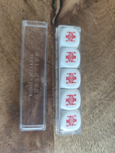 Vintage set poker dice - 🎲,