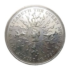 1980 UK 25p Queen Mother 80th