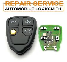 Volvo S40 V40 S70 C70 V70 S80 4 button remote key fob case shell repair service