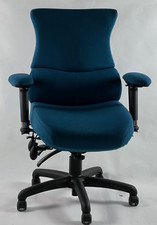 Albion Chairs Specialist Orthopedic SD2 medium back chair in blue: ex-showroom