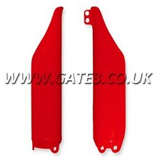 Honda CRF250R CRF450R 04-18 CRF250X CRF450X 04-20 Red Lower Fork Guards