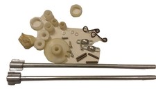 ukscooters LAMBRETTA COMPLETE HEADSET CONTROL RODS KIT SX TV LI NEW 