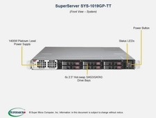 Supermicro SYS-1019GP-TT 1U X11 Xeon Gold 6208U 3.90Ghz 16-Core (32 Thread)