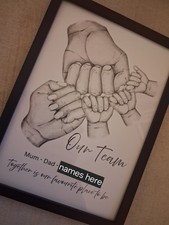 our team Personalised Print