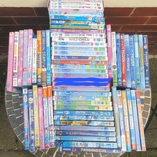 DVD discs for kids (Peppa, Paddington, Thomas, Frozen, Lola, Barbie, Topsy)