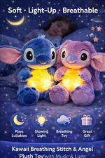 Stitch Plush Doll, Breathable