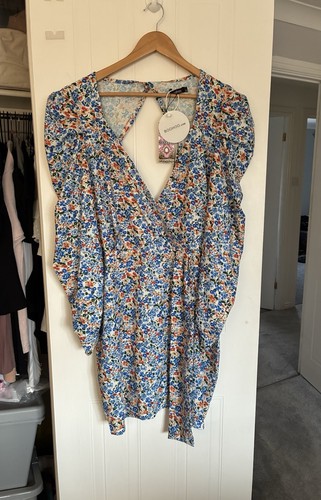 Women size boohoo blue - size,