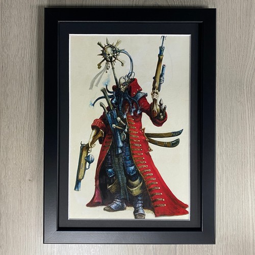 Rogue trader framed art - trader, dark
