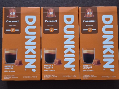 Nespresso dunkin caramel - nespresso,