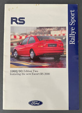 Ford RS Rallye Sport 1992