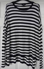 H&M Black and White Striped