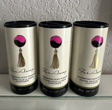 3 Far Away talc powder Avon 40