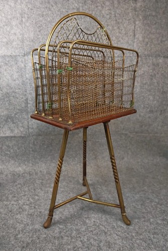 Antique edwardian brass and - brass,