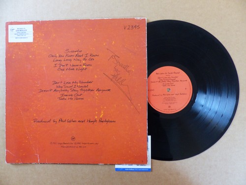 Phil collins signed autograph - collins,